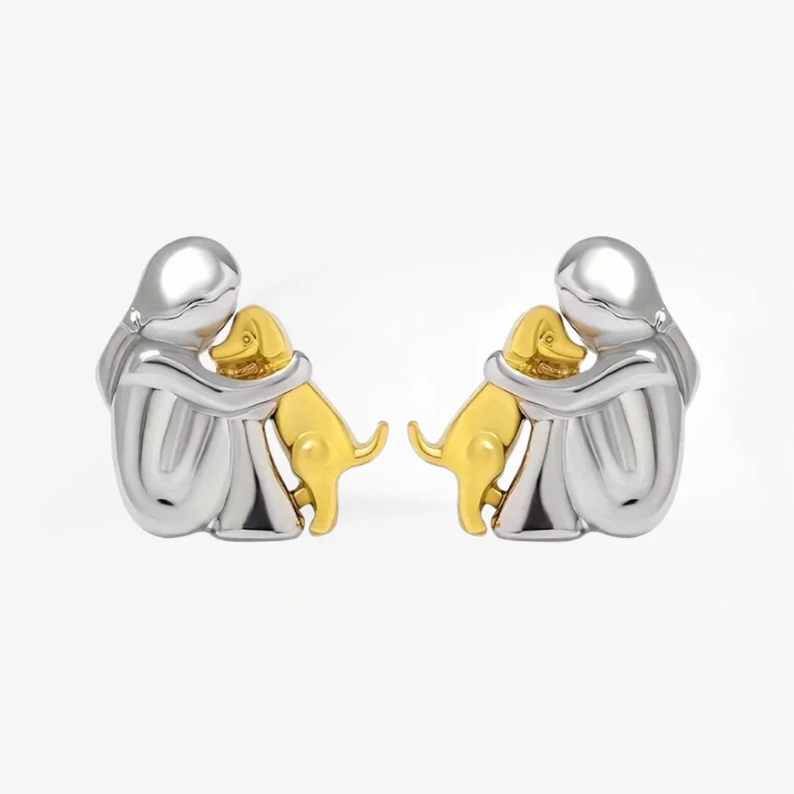 NOA | BOUCLES D'OREILLES EN ÉTREINTE DE CHIEN